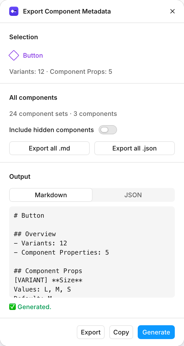 Markdown generado